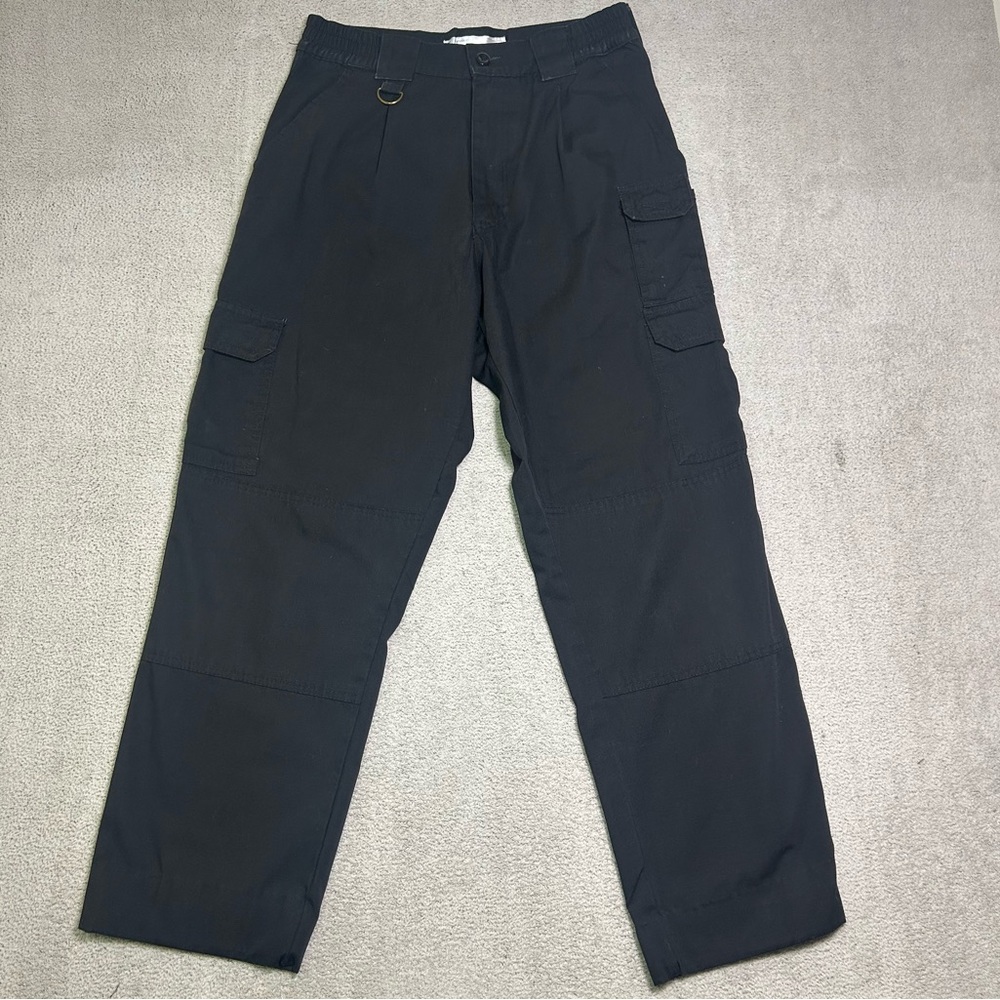 First Class Uniform BDU Trouser Ripstop 8 Pocket Tactical Pants Men’s 32R Black
